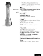 Preview for 3 page of iDance PARTY MIC PM6 User Manual