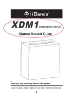 Предварительный просмотр 1 страницы iDance XDM1 Instruction Manual