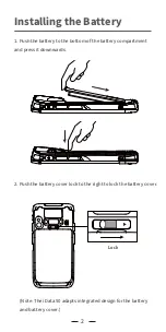 Preview for 3 page of iData 50 Quick Start Manual