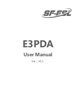 Предварительный просмотр 1 страницы iData E3PDA User Manual