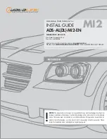 Preview for 1 page of iDataLink ADS-AL(DL)-MI2-EN Install Manual