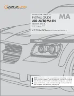 iDataLink ADS-AL(TB)-MA-EN Install Manual preview