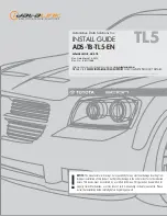 iDataLink ADS-TB-TL5-EN Install Manual предпросмотр