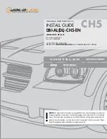 iDataLink DBI-AL(DL)-CH5-EN Install Manual preview