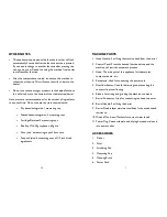 Preview for 7 page of Idavee Presto Pure IAE15 Instruction Manual