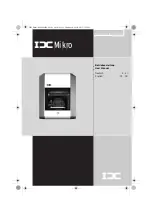 Предварительный просмотр 1 страницы IDC Mikro User Manual