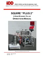 IDD Processing & Packaging SQUIRE PLUS 2 Operation Manual preview