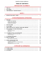 Preview for 2 page of IDD Processing & Packaging SQUIRE PLUS 2 Operation Manual