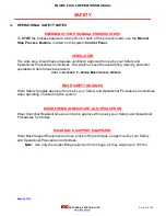 Preview for 5 page of IDD Processing & Packaging SQUIRE PLUS 2 Operation Manual