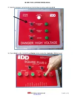 Preview for 21 page of IDD Processing & Packaging SQUIRE PLUS 2 Operation Manual