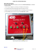 Preview for 34 page of IDD Processing & Packaging SQUIRE PLUS 2 Operation Manual