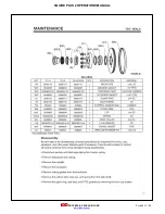 Preview for 93 page of IDD Processing & Packaging SQUIRE PLUS 2 Operation Manual