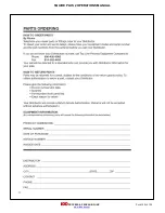 Preview for 100 page of IDD Processing & Packaging SQUIRE PLUS 2 Operation Manual