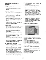 Предварительный просмотр 12 страницы Ide Line 740-108 Operating Instructions Manual