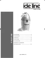 Preview for 1 page of Ide Line 743-038 Instruction Manual