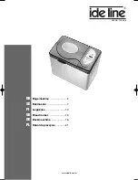 Ide Line 743-066 User Manual preview