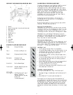 Preview for 3 page of Ide Line Electronic microwave oven with grill Instructions Manual