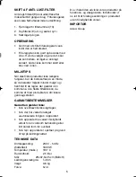 Preview for 5 page of Ide Line ide line 743-192 User Manual