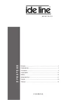 Ide Line Kettle 745-153 User Manual preview