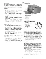 Предварительный просмотр 8 страницы Ide Line Mini Oven 751-081 Product Manual