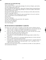 Preview for 41 page of Ide Line WP700AL17 Use And Care Book Manual