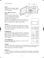 Preview for 47 page of Ide Line WP700AL17 Use And Care Book Manual