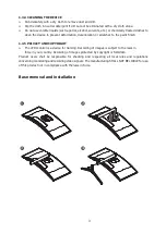 Предварительный просмотр 4 страницы Idea Display OG34RWA-165HZ Manual