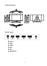 Предварительный просмотр 5 страницы Idea Display OG34RWA-165HZ Manual