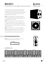 Preview for 1 page of Idea BASSO18 Quick Start Manual