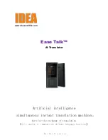 Idea Easy Talk Basic User'S Manual preview