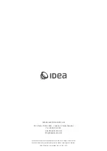 Preview for 16 page of Idea FCS Series User Manual