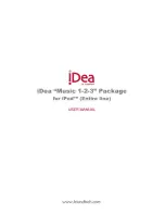 Idea Music 1-2-3 User Manual preview