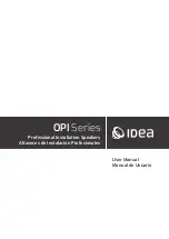 Preview for 1 page of Idea OPI Series User Manual