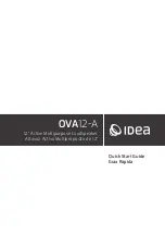 Idea OVA12-A Quick Start Manual preview