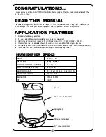 Preview for 2 page of Ideal Air 700869 Operator'S Manual