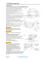 Preview for 7 page of Ideal Air 700890 Installation & Operation Manual