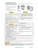 Preview for 14 page of Ideal Air 700890 Installation & Operation Manual