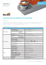 Preview for 2 page of Ideal Air BELIMO LM24A-SR Quick Start Manual