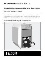 Ideal Boilers Buccaneer GT 5 Installation And Assembly Manual preview