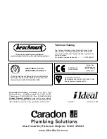 Preview for 36 page of Ideal Boilers Classic FF 2 100 Installation And Servicing Manual