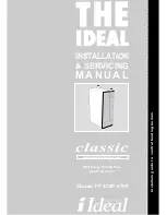 Ideal Boilers Classic FF 250 P Installation And Servicing Manual preview