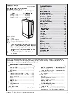 Preview for 3 page of Ideal Boilers Classic FF 340 LF Installation And Servicing Manual