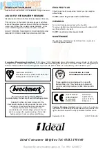 Preview for 4 page of Ideal Boilers Classic LX RS 230 User Instructions