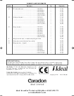 Preview for 36 page of Ideal Boilers Concord CXSD 40/H Installation & Servicing Manual