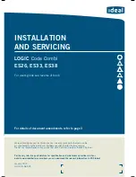 Ideal Boilers ES26 Installation And Servicing preview