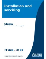 Preview for 1 page of Ideal Boilers FF 330 Installation And Servicing