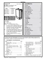 Preview for 3 page of Ideal Boilers FF 330 Installation And Servicing