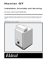 Preview for 1 page of Ideal Boilers Harrier GT Installation, Assembly And Servicing