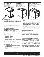 Preview for 2 page of Ideal Boilers Harrier GTS User Manual