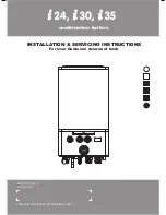 Preview for 1 page of Ideal Boilers i 24 Installation & Servicing Instructions Manual